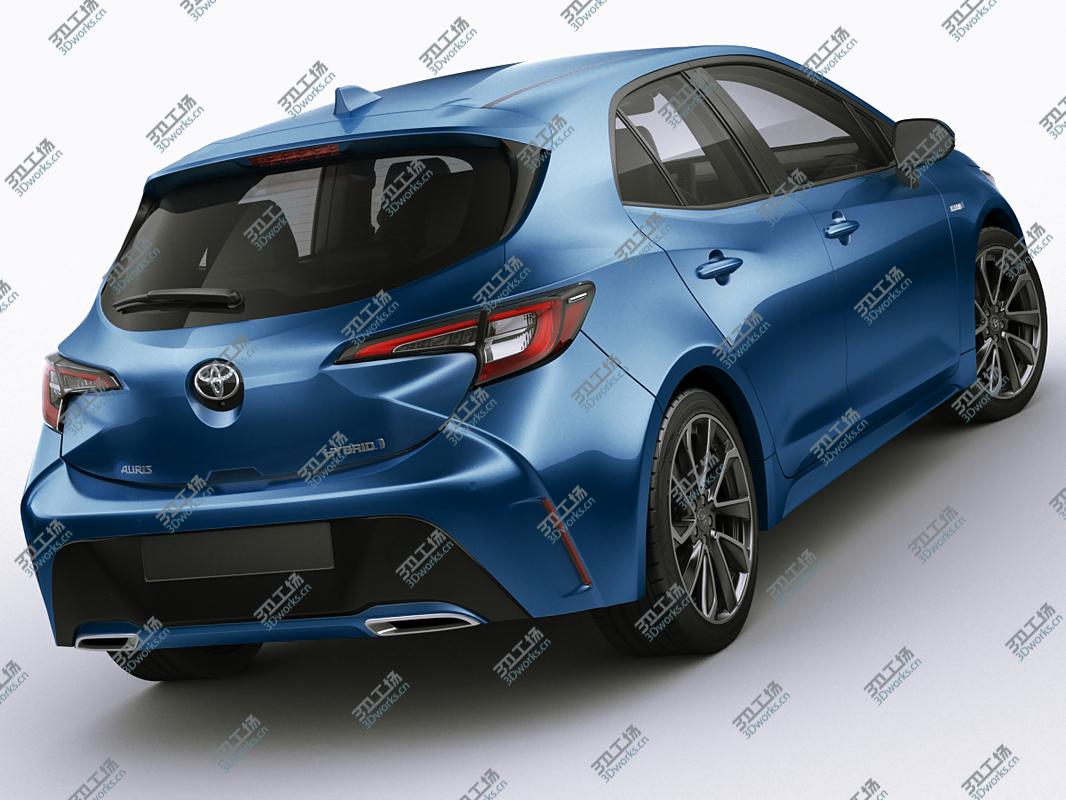 images/goods_img/202104023/Toyota Corolla Hatchback and Auris 2019 3D model/4.jpg